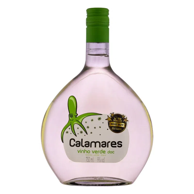Vinho Branco Português Verde DOC Calamares 750ml
