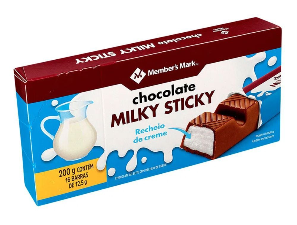 Caixa do chocolate da marca Mark própria do Sam’s Club Member’s