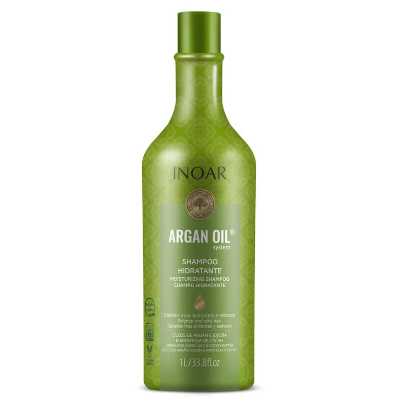 Shampoo Hidratante Inoar Argan Oil 1 litro